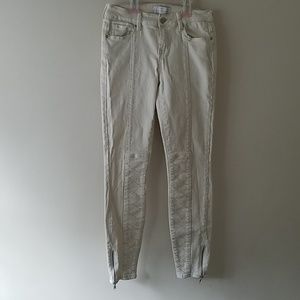 Kendall and Kylie Moto Mid rise jeans